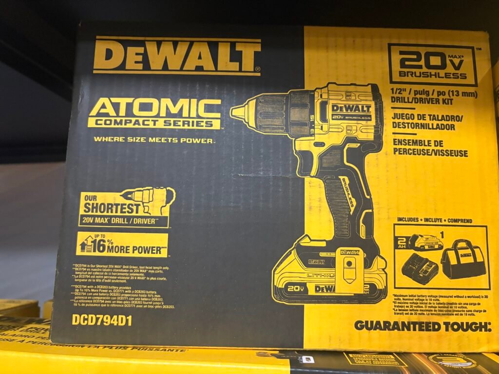 1/2 DRILL DRIVER DCD794D1 KIT