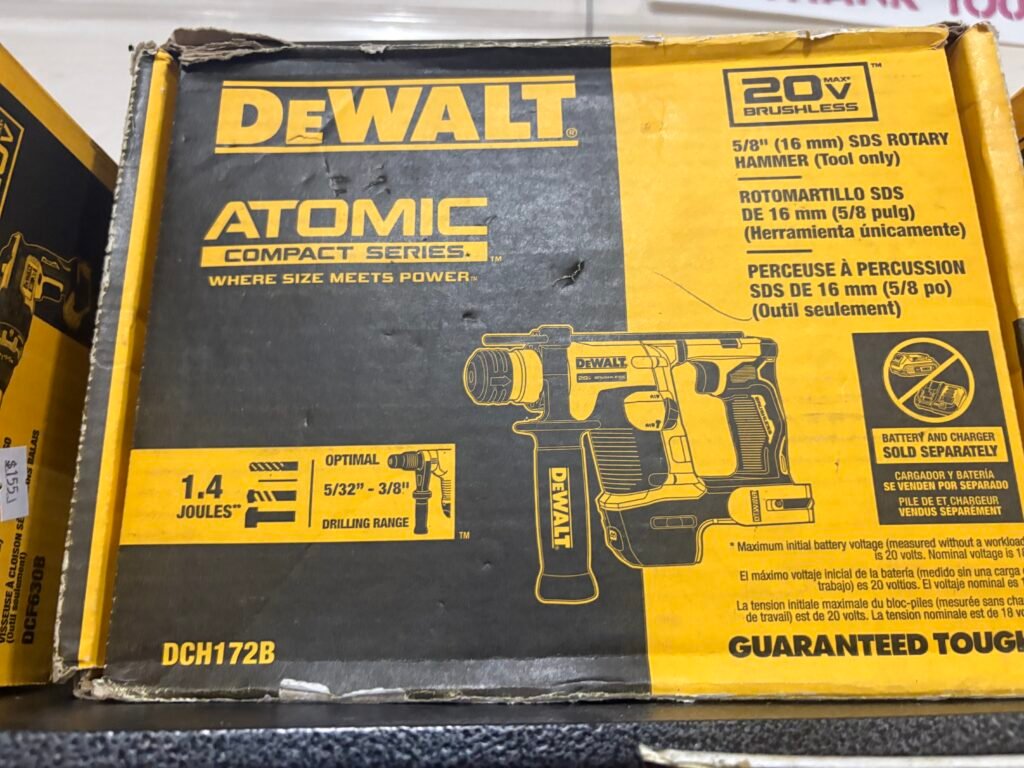 5/8 SDS ROTARY HAMMER (Tool Only) DCH172B