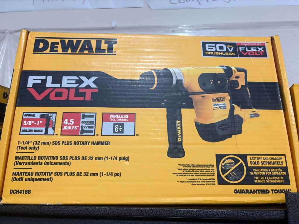 1-1/4 SDS PLUS TOTARY HAMMER (Tool Only) DCH416B