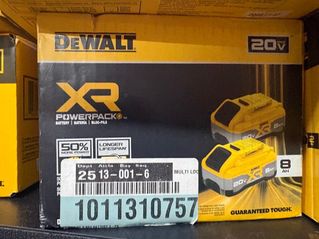 Dewalt 2 8 Ah Power Stack Battery Kit DCB2108-2