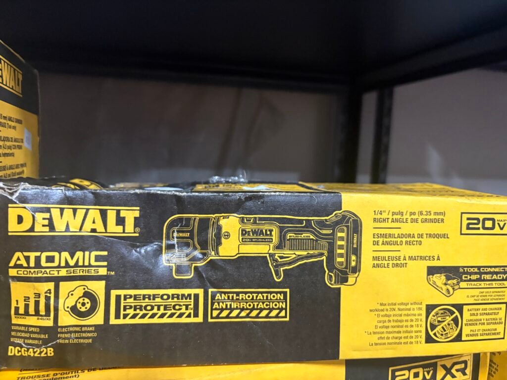 1/4 RIGHT ANGLE DIE GRINDER DCG422B