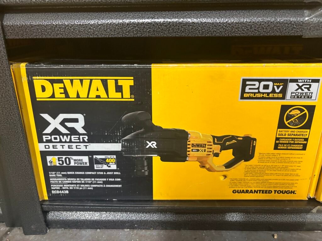 7/16 QUICK CHANGE COMPACT STUD & JOIST DRILL BARE TOOL DCD443B