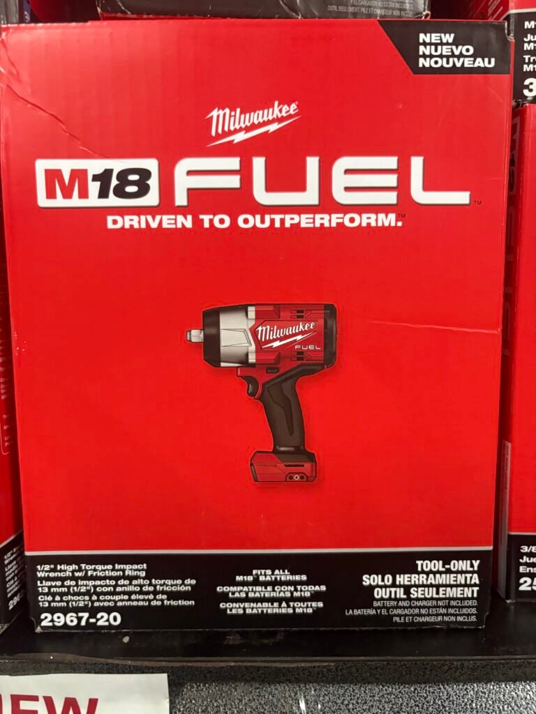 1/2 High Torque Impact Wrench w/ Friction Ring 2967-20 (Tool Only)