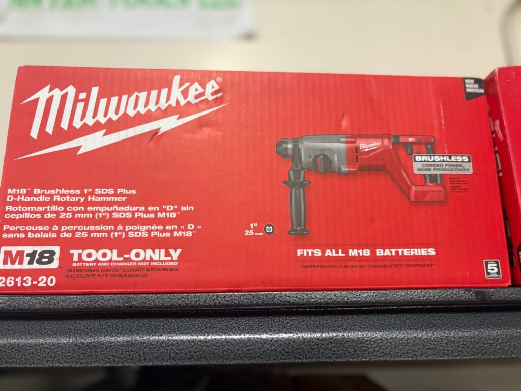 M18' Brushless 1'SDS Plus D- Handle Rotary (Tool Only) 2613-20