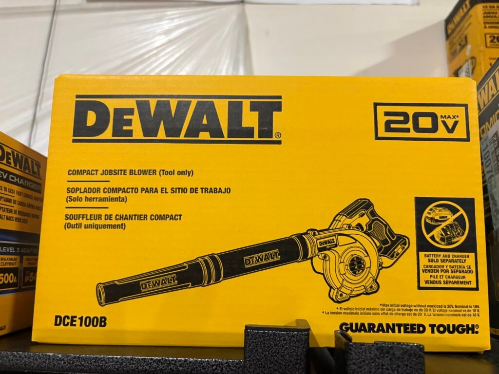 DEWALT DCE100B 20V Handheld Leaf Blower DCE100B