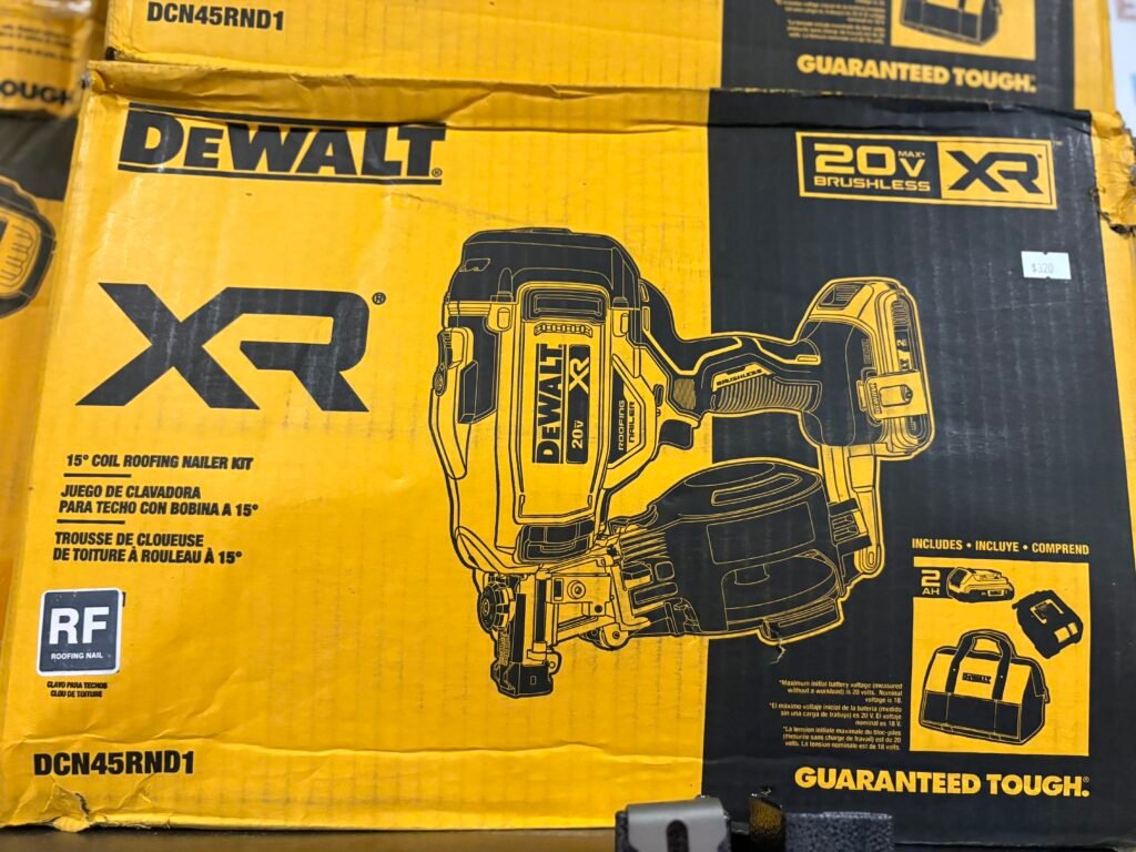15 * COIL ROOFING NAILER KIT DCN45RND1