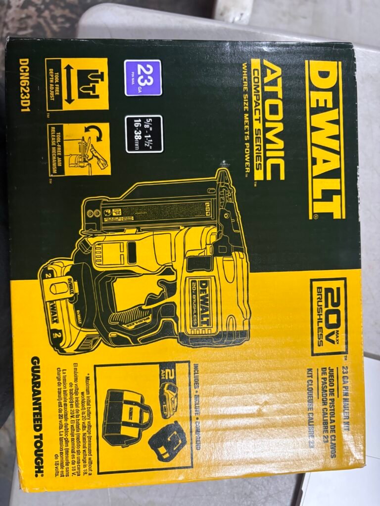 23 GA PIN NAILER KIT DCN623D1